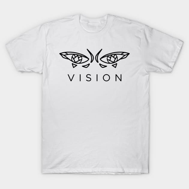 Focus On Your Vision T-Shirt by Joseph Mercado Art